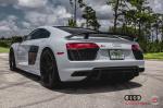 Audi R8 V10 on Vossen Wheels (HC-1) 2017 года